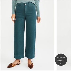 BLACK wide leg jeans